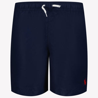 Ralph Lauren Kids Boys Swimwear In Navy