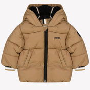 Boss Baby boys winter coat Camel