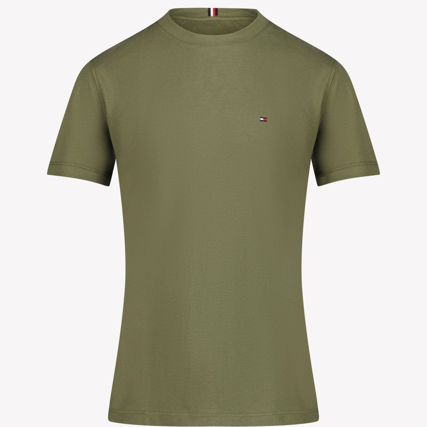 Tommy Hilfiger Jongens T-shirt Groen 4Y