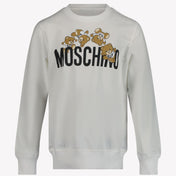 Moschino Kids Unisex Sweater White
