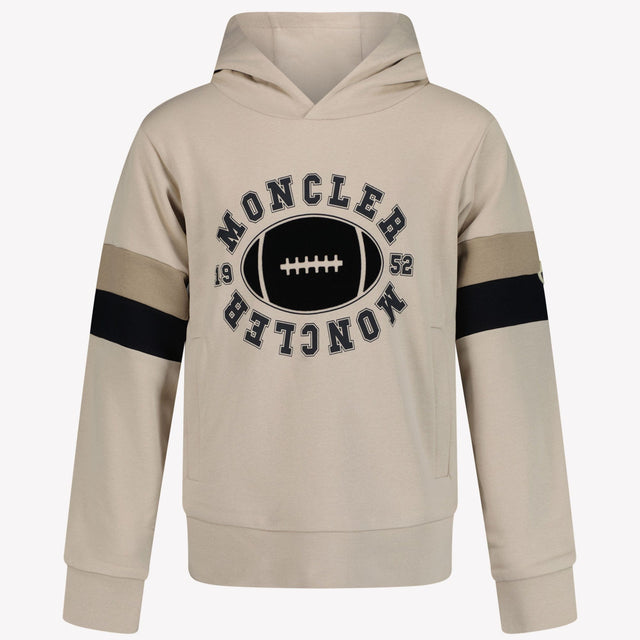 Moncler Jongens Trui Licht Beige 4Y