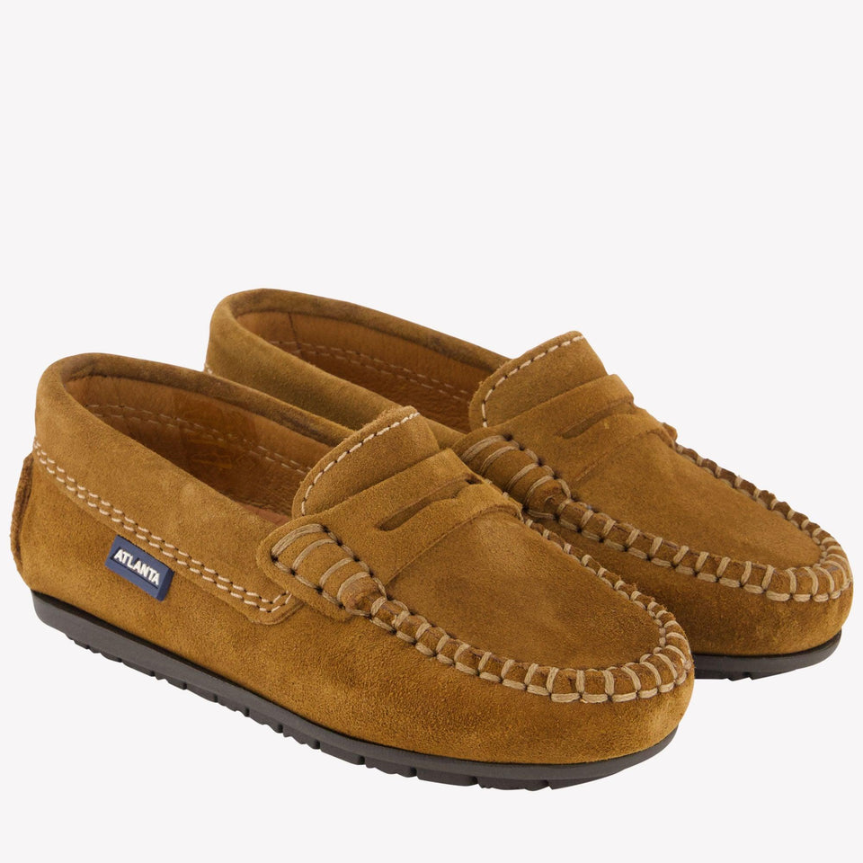 Atlanta Moccasin Unisex Schoenen In Camel