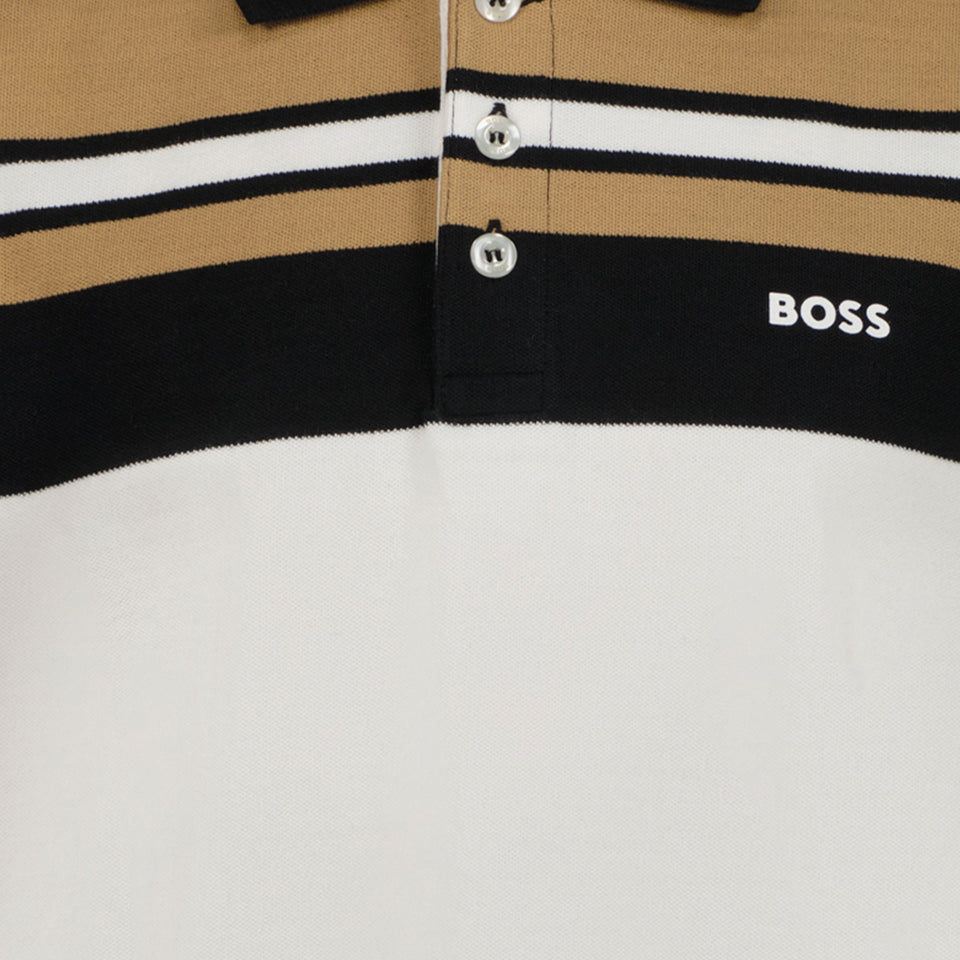 Boss Boys Polo White