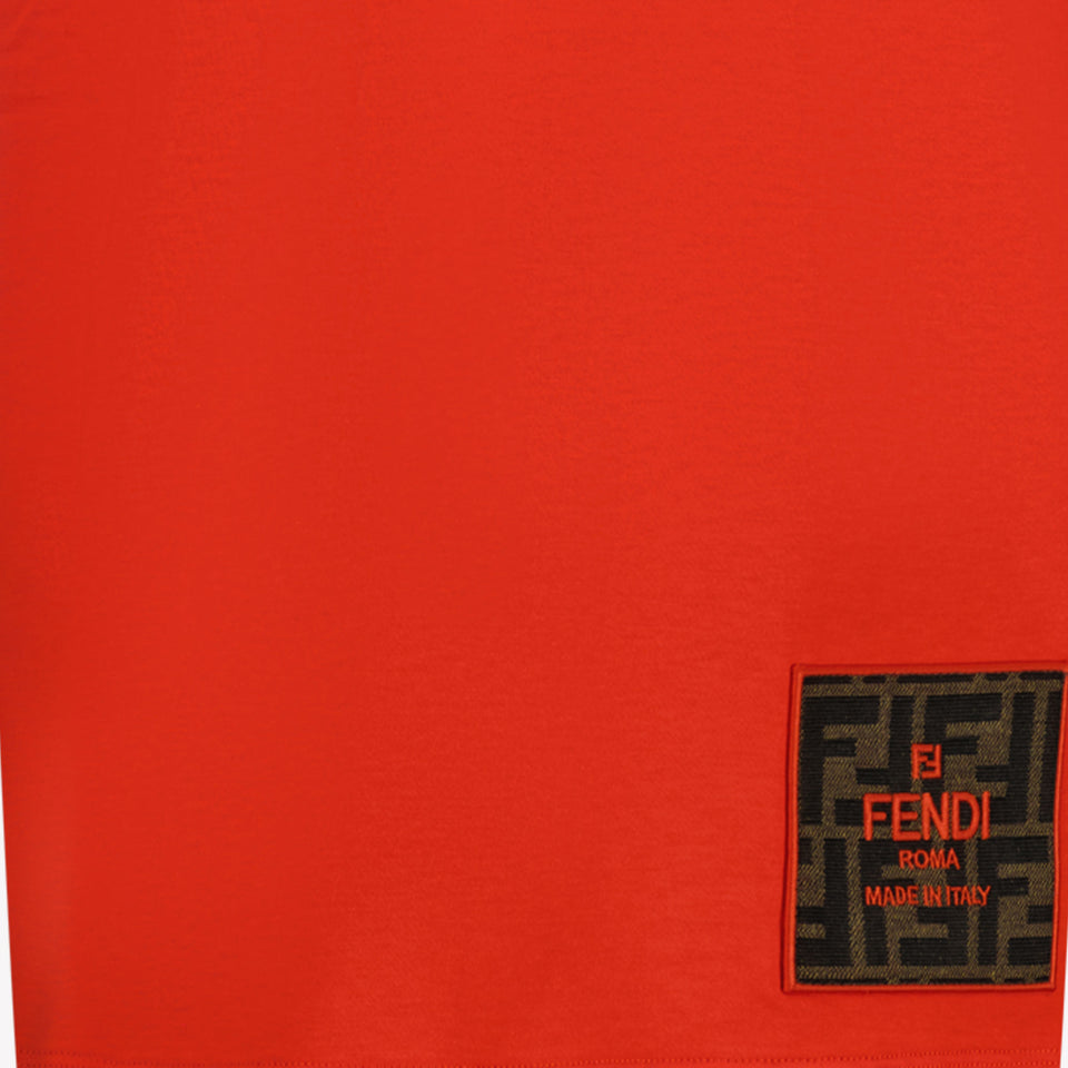 Fendi Unisex t-shirt Red