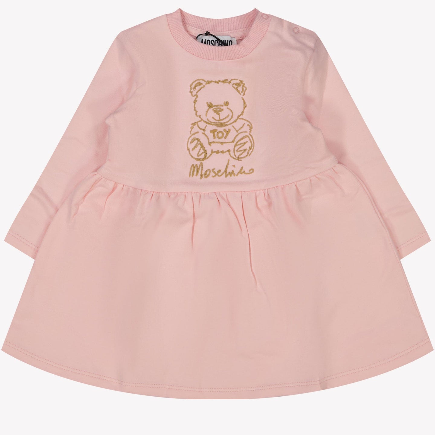 Moschino Baby Meisjes Jurk Licht Roze 3/6