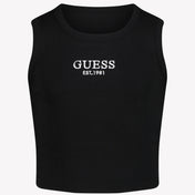 Guess Girls T-shirt Black