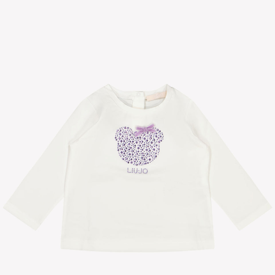 Liu Jo Baby Meisjes T-Shirt Wit