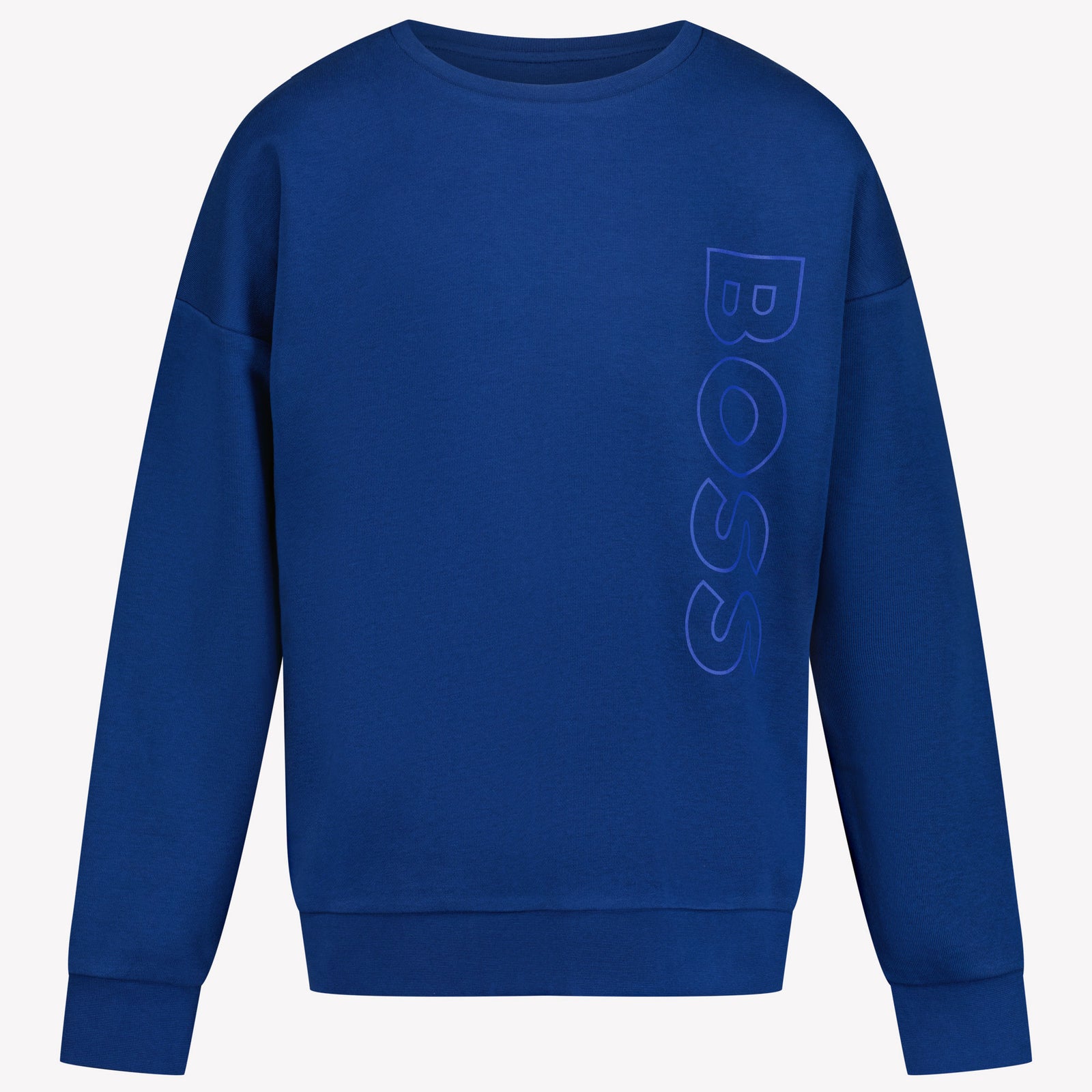 Boss Jongens Trui Cobalt Blauw