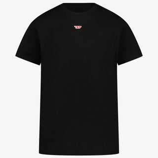 Diesel Kids Unisex T-Shirt in Black