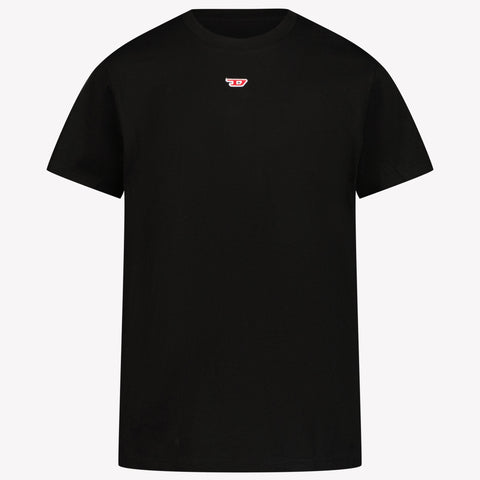 Diesel Kids Unisex T-Shirt in Black