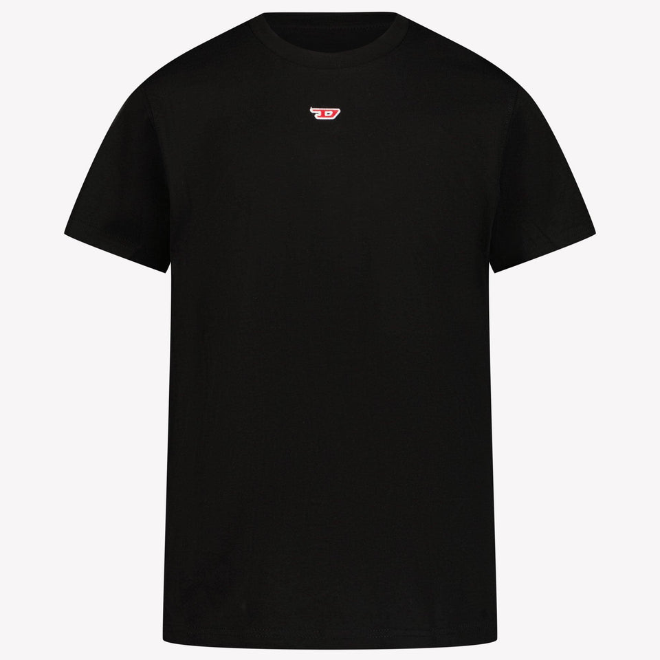 Diesel Kids Unisex T-Shirt in Black