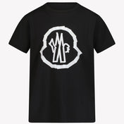 Moncler Kids Boys T-Shirt Black