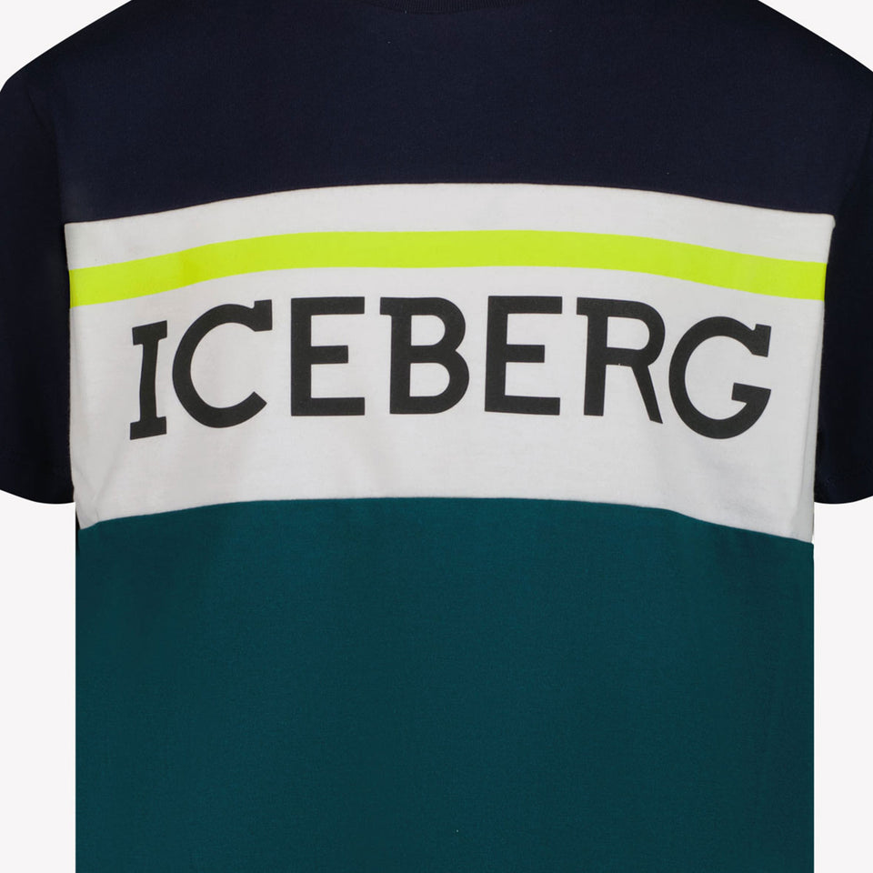 Iceberg Kinder Jongens T-shirt Groen