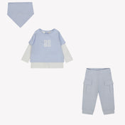 Givenchy Baby Jongens Setje Licht Blauw