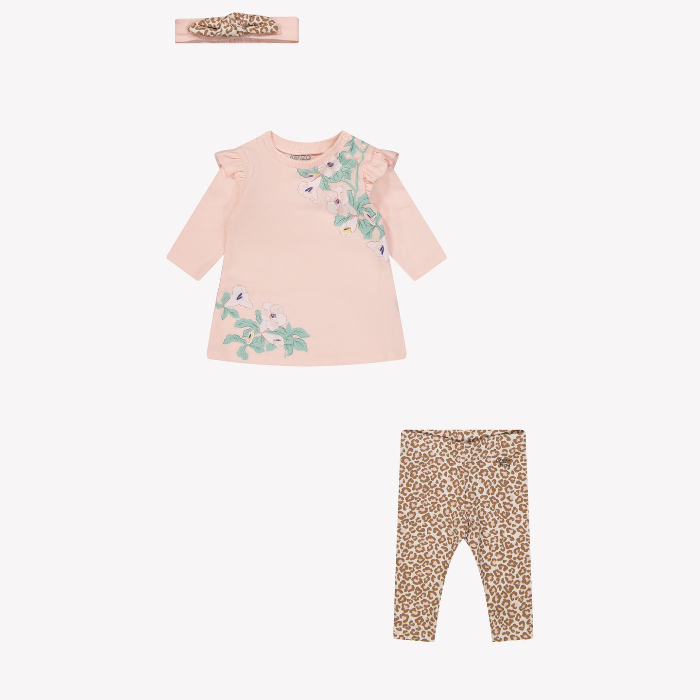 Kenzo Kids Baby Meisjes Setje Licht Roze