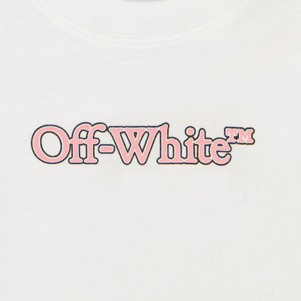 Off-White Baby Girls T-Shirt in White