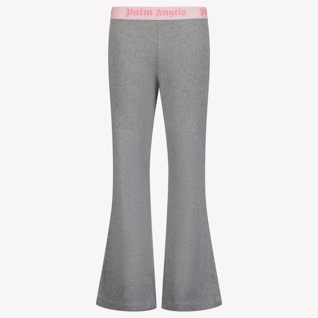 Palm Angels Girls Trousers Silver