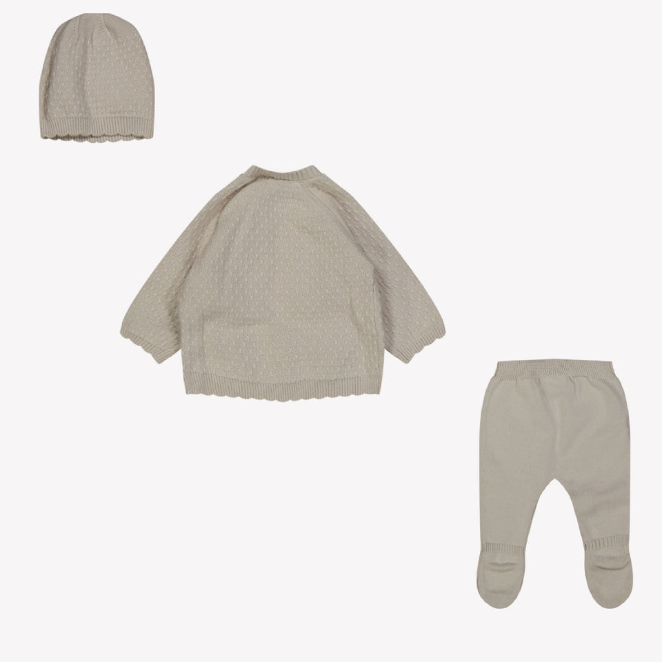 Mayoral Baby unisex box suit OffWhite