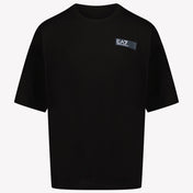 EA7 Boys T-shirt Black