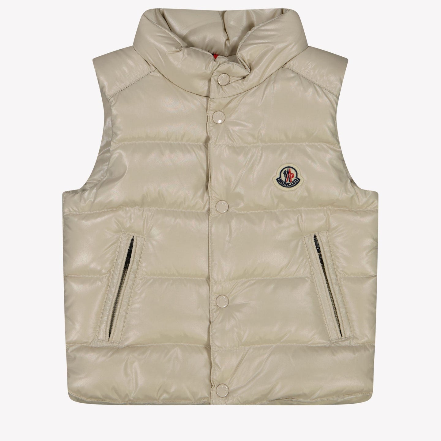 Moncler Bernard Baby Unisex Bodywarmer Beige 3/6