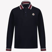 Moncler Jongens Polo Navy