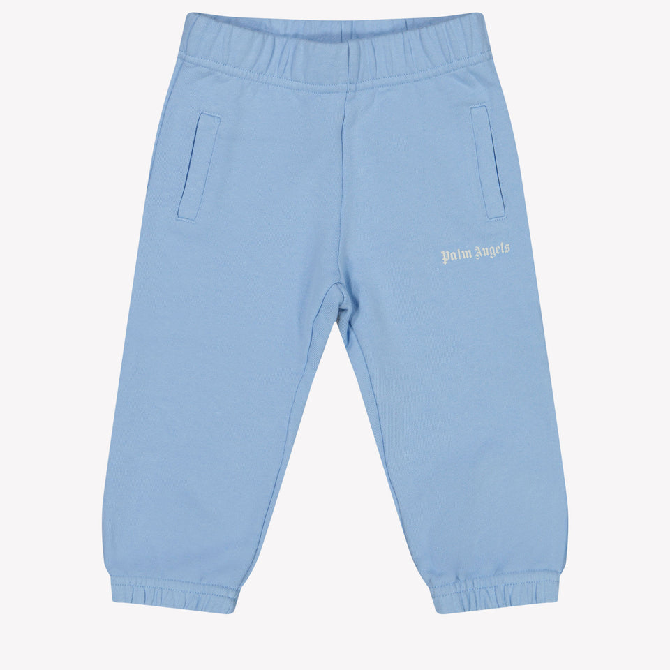 Palm Angels Baby boys pants in Light Blue