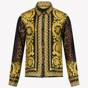 Versace Girls blouse Brown