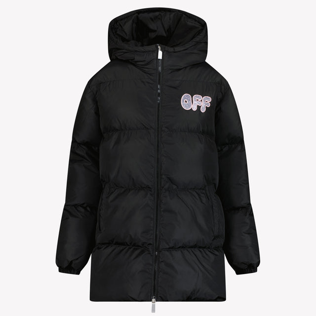 Off-White Girls winter coat Black