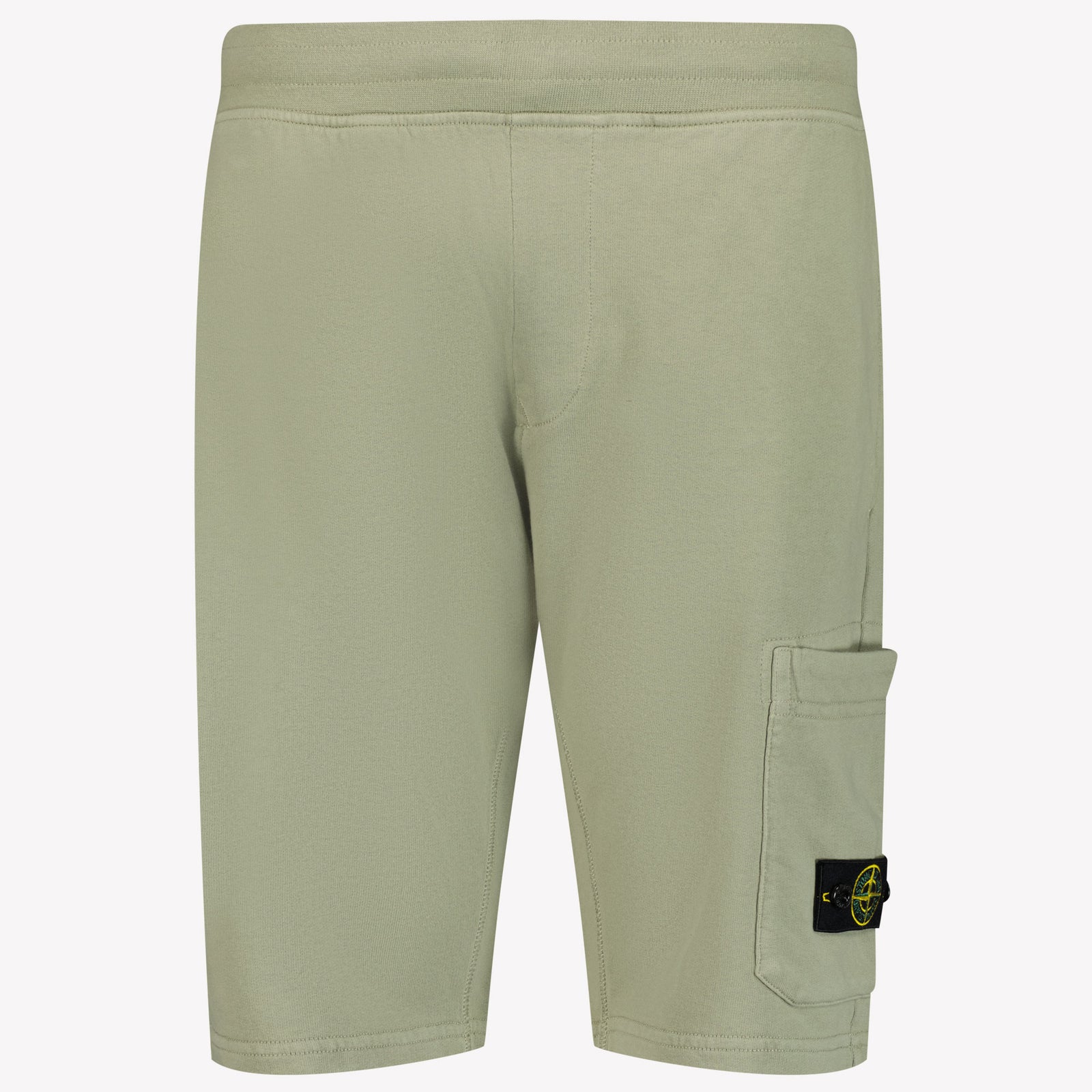 Stone Island Kids Boys Shorts In Olive Green