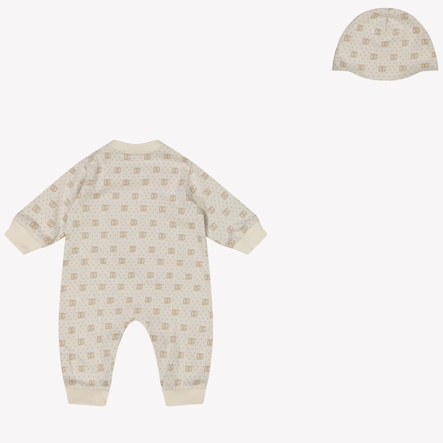 Dolce & Gabbana Baby Boys Playsuit In Beige