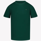 Tommy Hilfiger Jongens T-shirt Groen