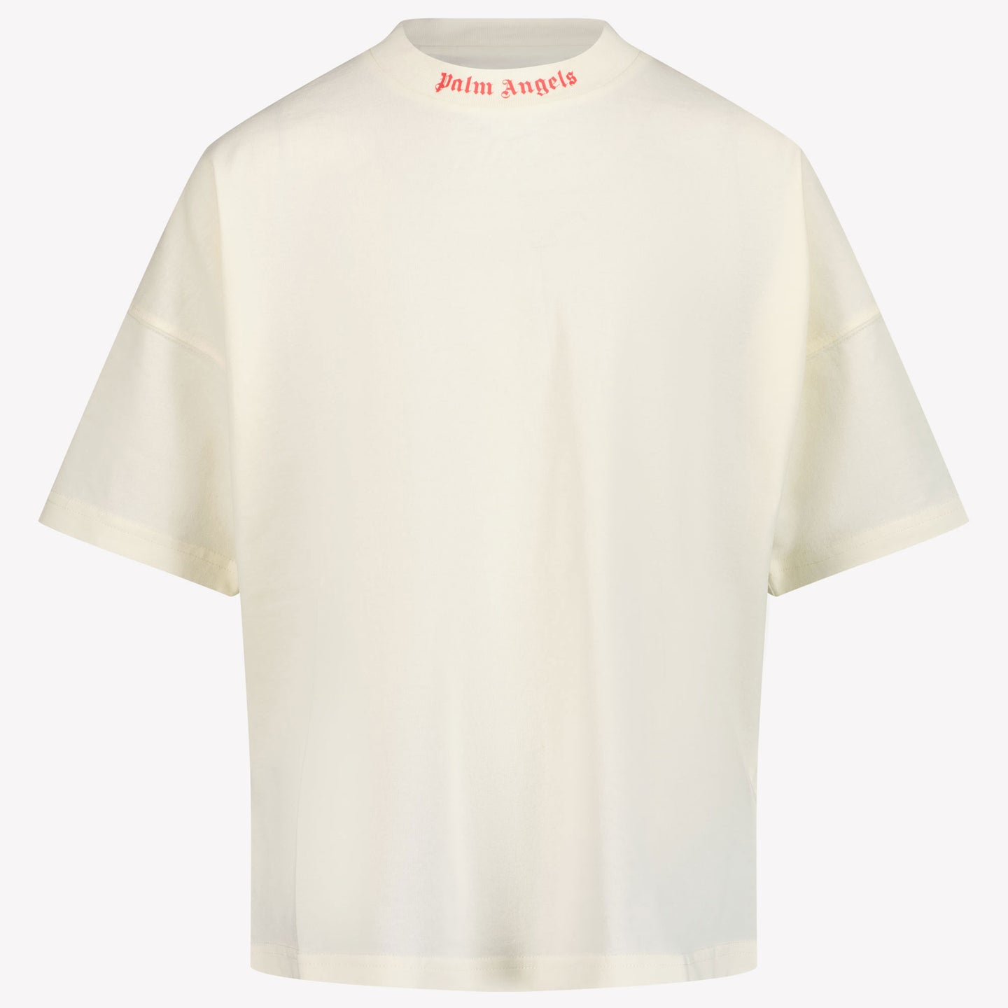 Palm Angels Kinder Meisjes T-Shirt In Off White