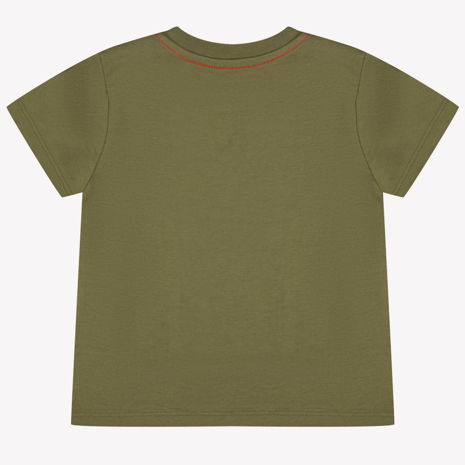 Guess Baby Jongens T-shirt Army