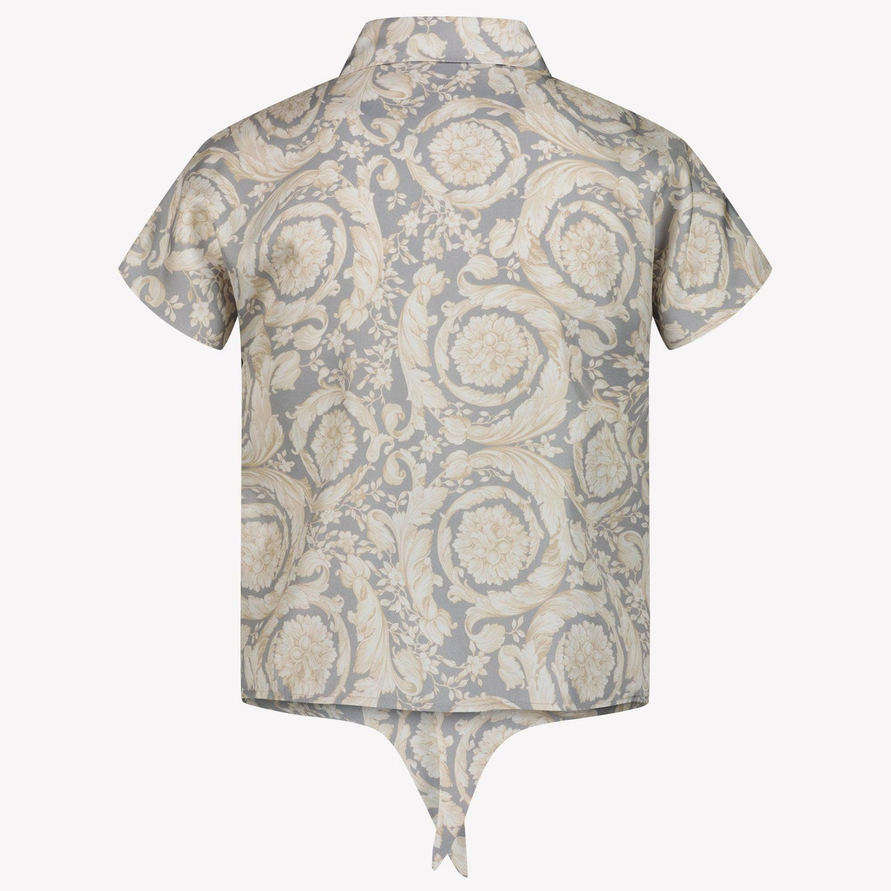 Versace Kids Girls Blouse  Gray