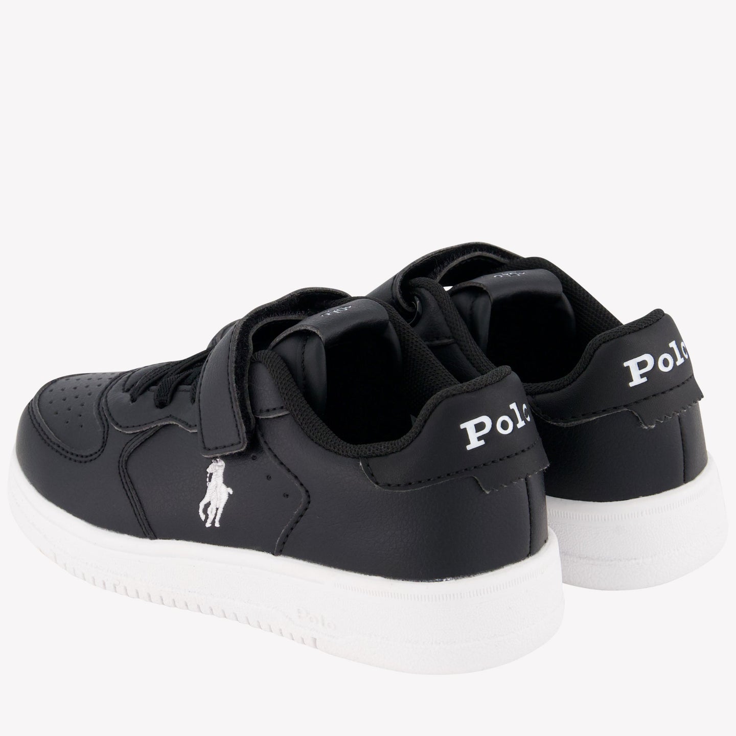 Ralph Lauren Master Court PS Boys Sneakers Black