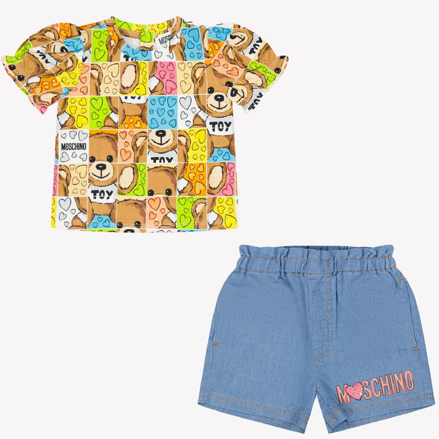 Moschino Baby Meisjes Set Jeans 3/6