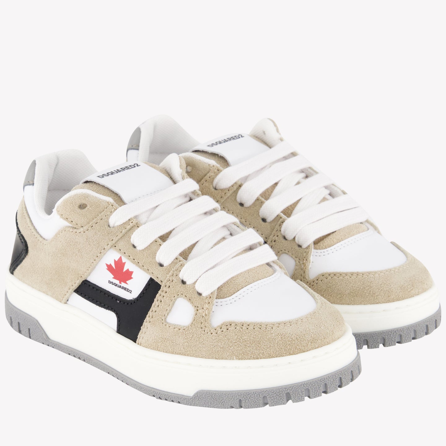 Dsquared2 Girls Sneakers in Beige