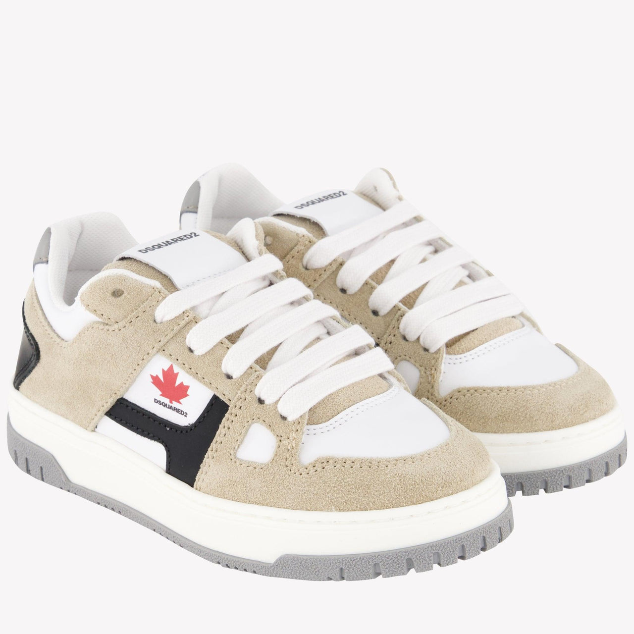 Dsquared2 Girls Sneakers  Beige