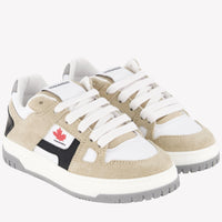 Dsquared2 Girls Sneakers  Beige