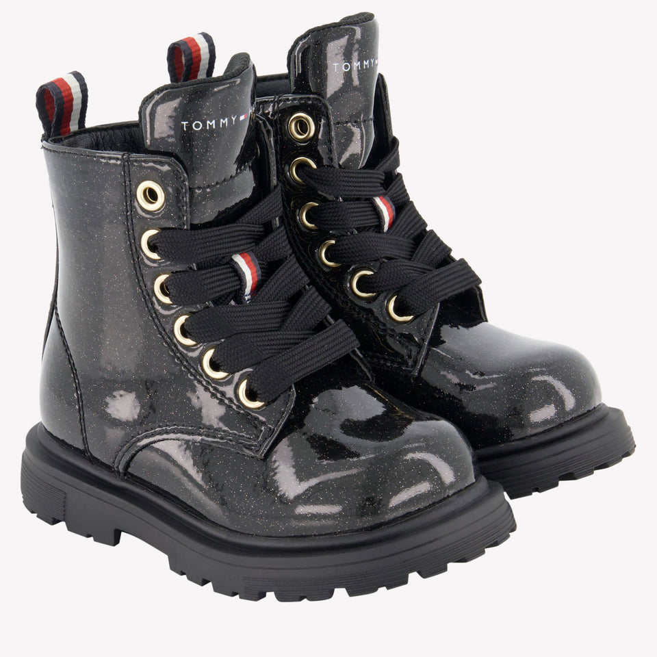 Tommy Hilfiger Girls Boots Black