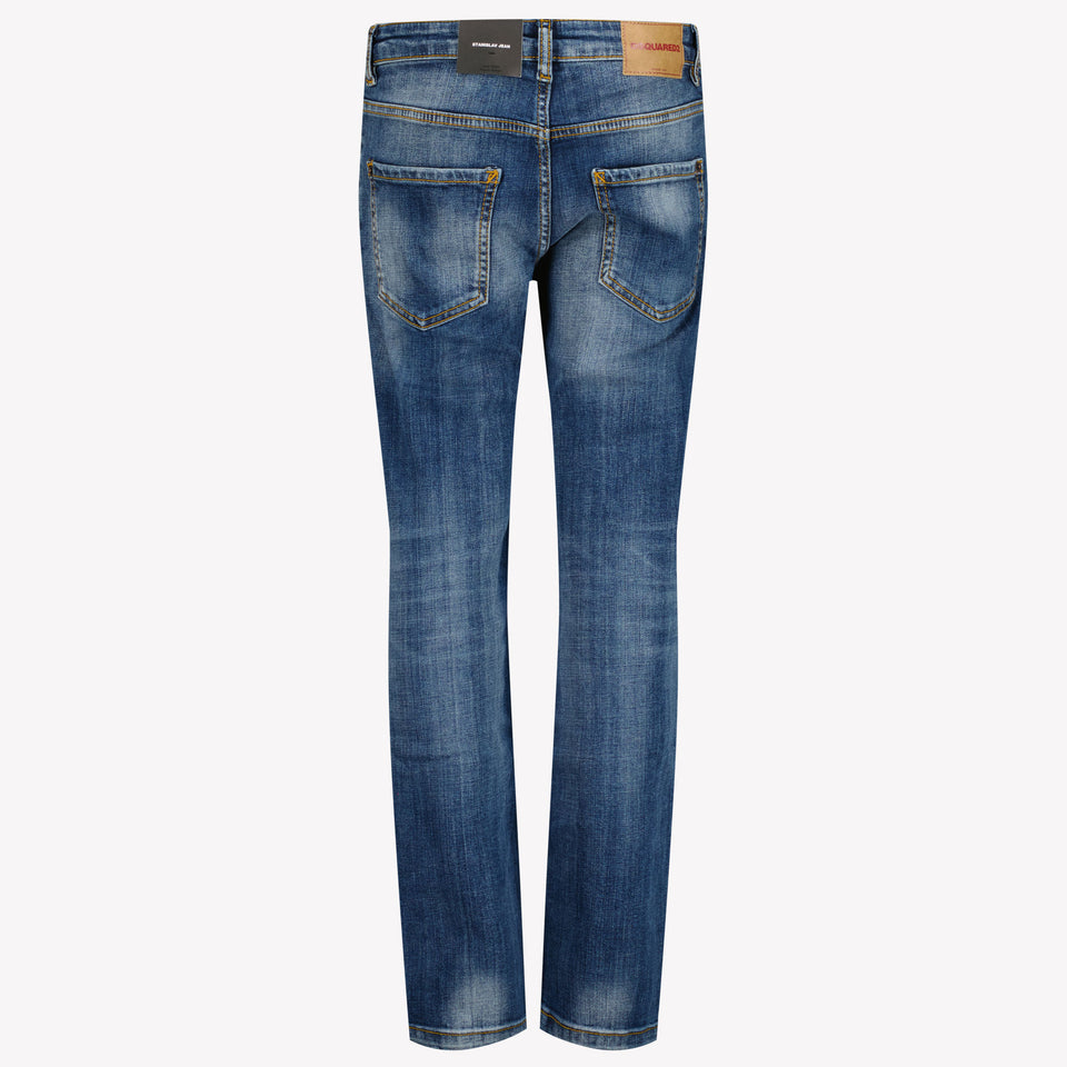 Dsquared2 Unisex Jeans Blauw