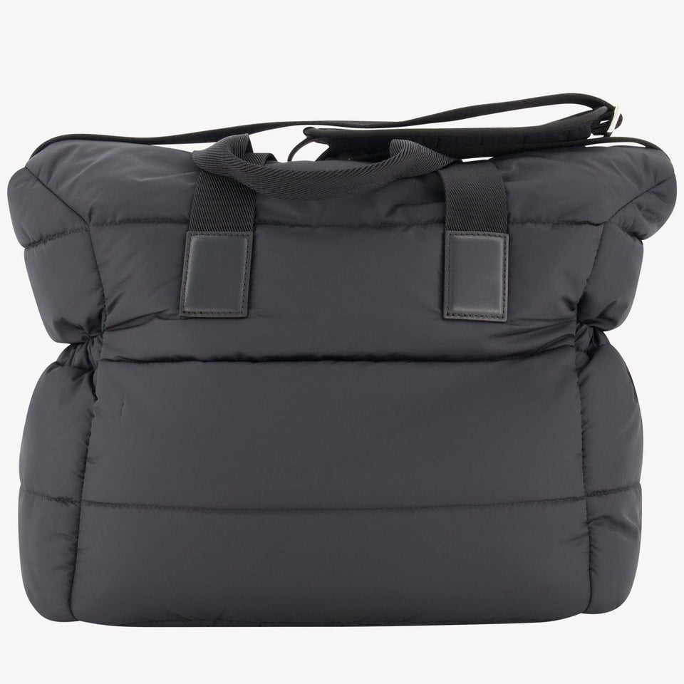 Moncler Baby Unisex Diaperbag in Black