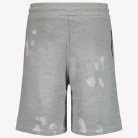 MSGM Kids Boys Shorts  Gray