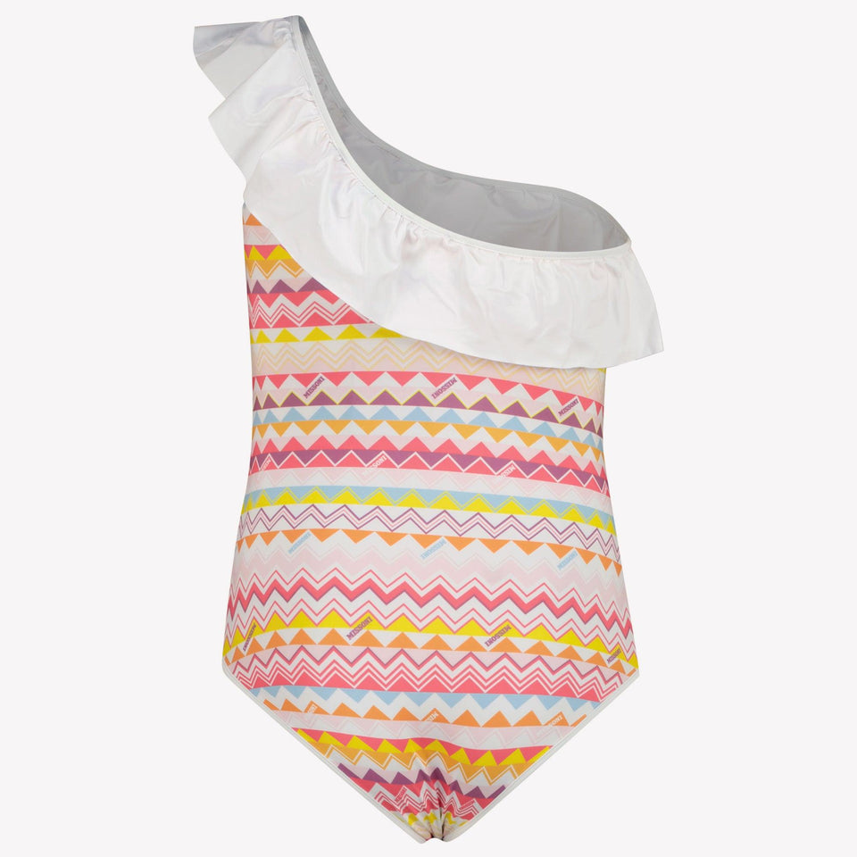 Missoni Kids Girls Swimwear In Pink