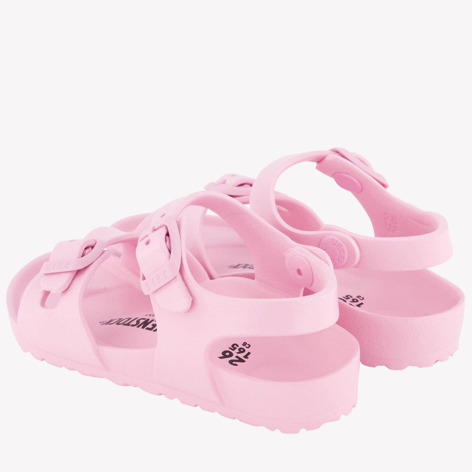 Birkenstock Meisjes Sandalen In Licht Roze