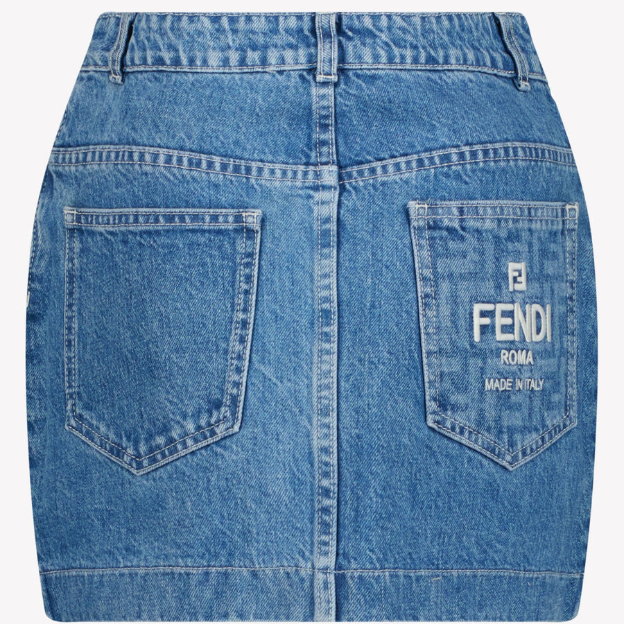 Fendi Kinder Meisjes Rokje Jeans
