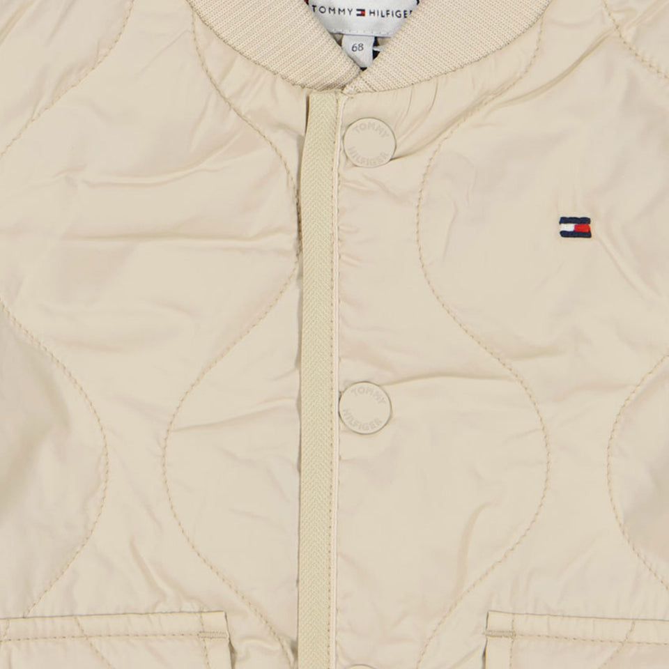 Tommy Hilfiger Baby Unisex intermediate Jacket Beige