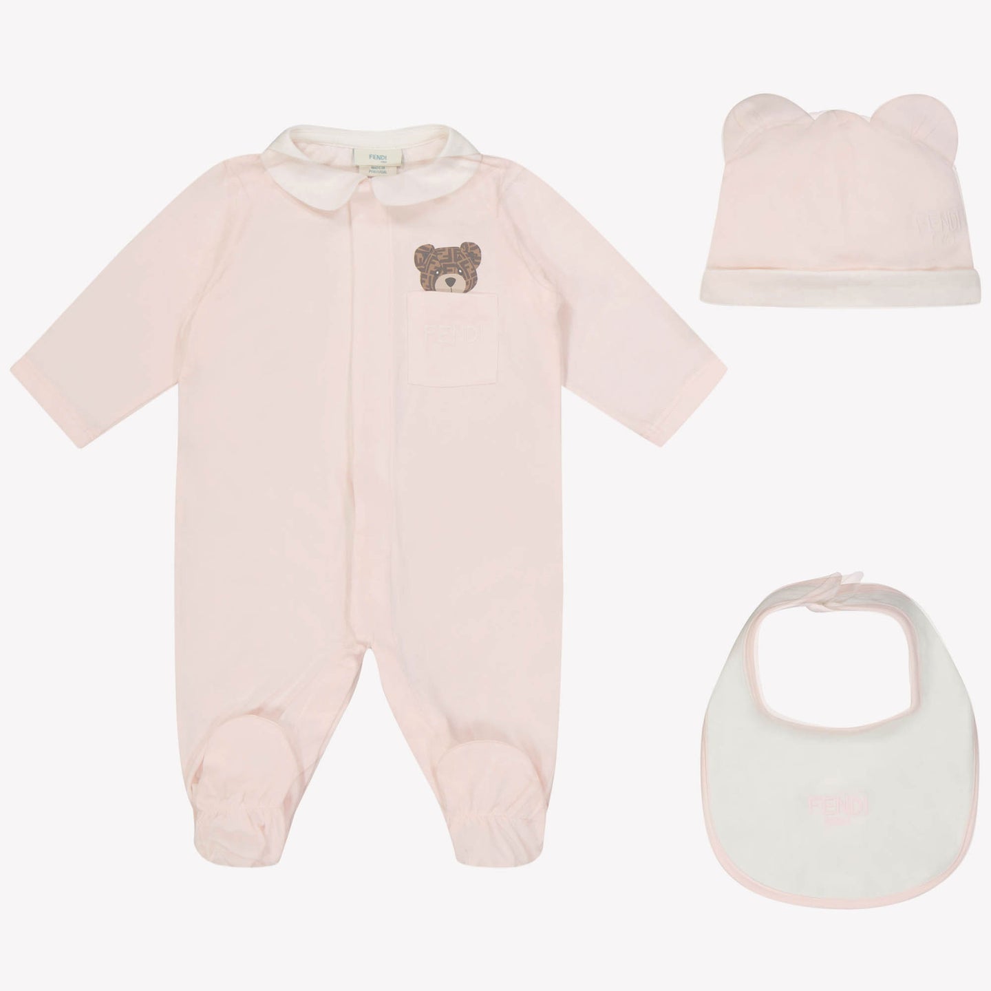 Fendi Baby Meisjes Boxpakje Licht Roze