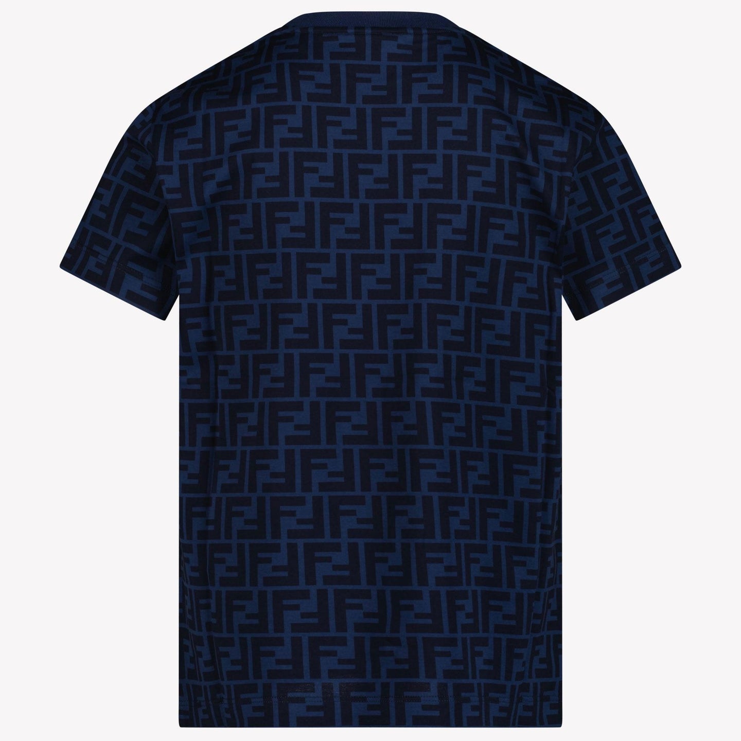 Fendi Kinder Unisex T-Shirt In Navy