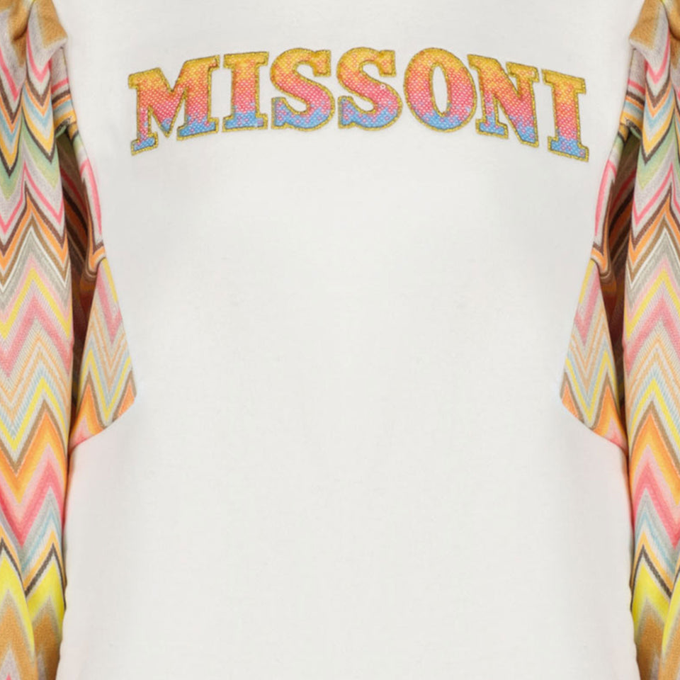 Missoni Kinder Meisjes Jurk Off White